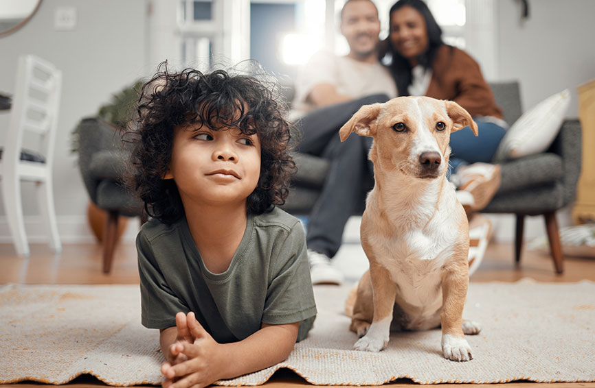 Benefits of Growing up with Pets