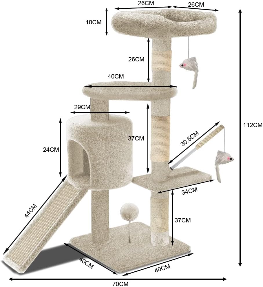 Comparing 5 Cat Trees: FEANDREA, VOUNOT, and Hey-brother Options