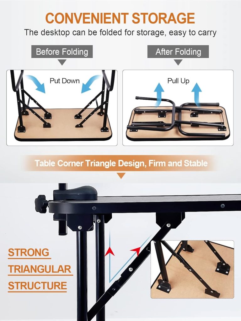 Kalolary 32inch Pet Dog Grooming Table with Adjustable Height Arm, Loop  Mesh Tray, Foldable Heavy Duty Grooming Table for Dog Cat Pet Grooming(Black)