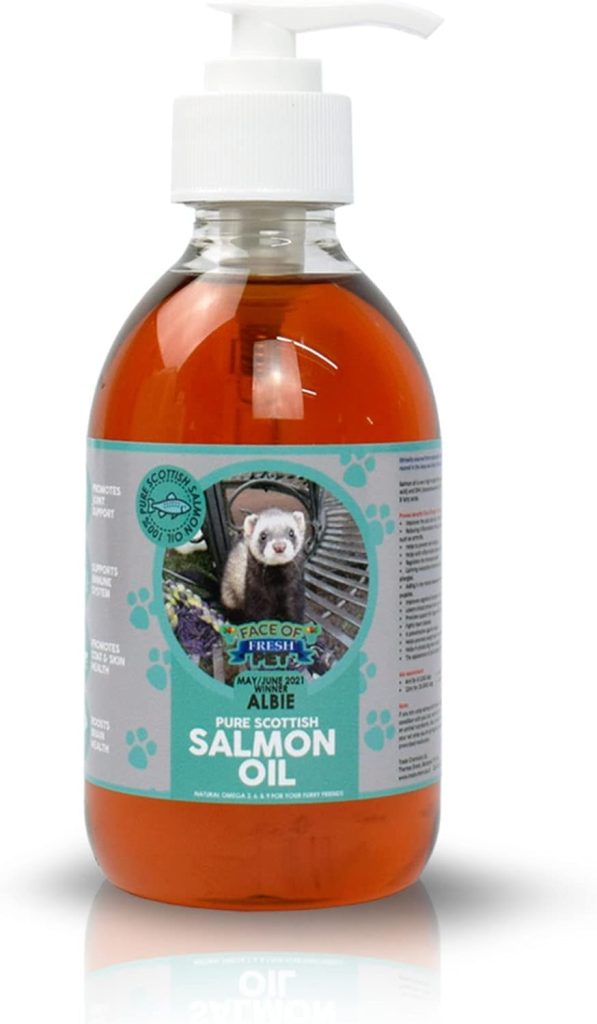 Trade Chemicals SCOTTISH SALMON OIL 100% NATURAL 250ml with PUMP Omega 3 Supplement (x1)