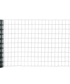 1M x 10M Chicken Wire Mesh Roll Rabbit Poultry Animal Fence PVC Coated Steel Metal Garden Netting Fencing
