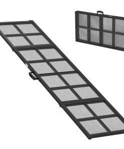 191 x 20cm Dog Ramp for Car, Extra Long Pet Stairs with Non-Slip Surface, for Large Dogs, Black