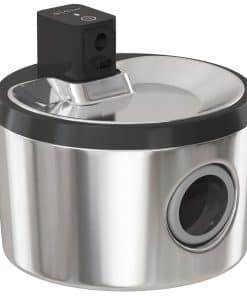 Wireless Cat Water Fountain for Drinking Stainless Steel, 4L/135oz Battery Operated Cat Fountain Cordless, 6 Filters