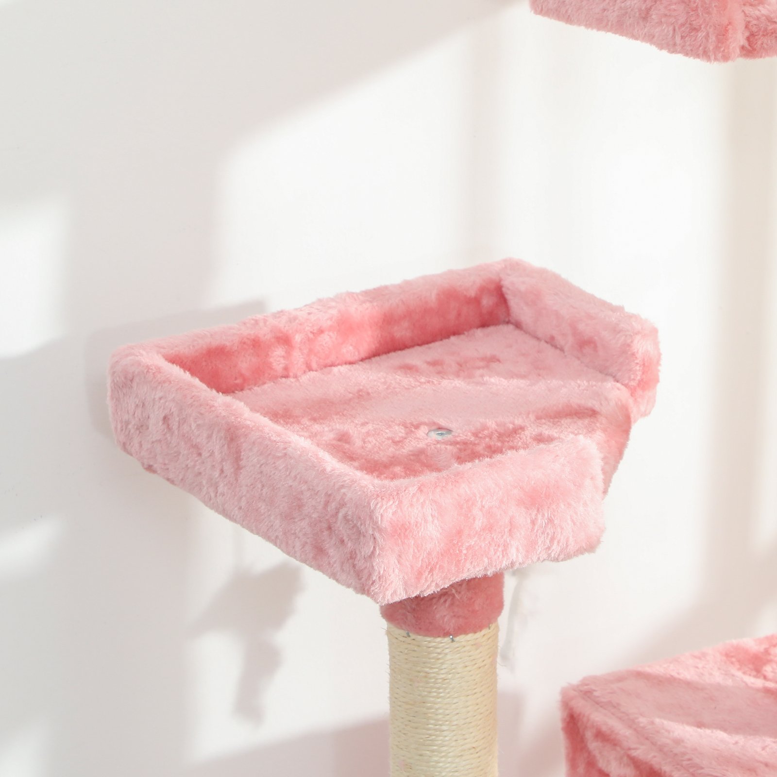 173cm Cat Tree Scratching House, Activity Play Centre, Pink