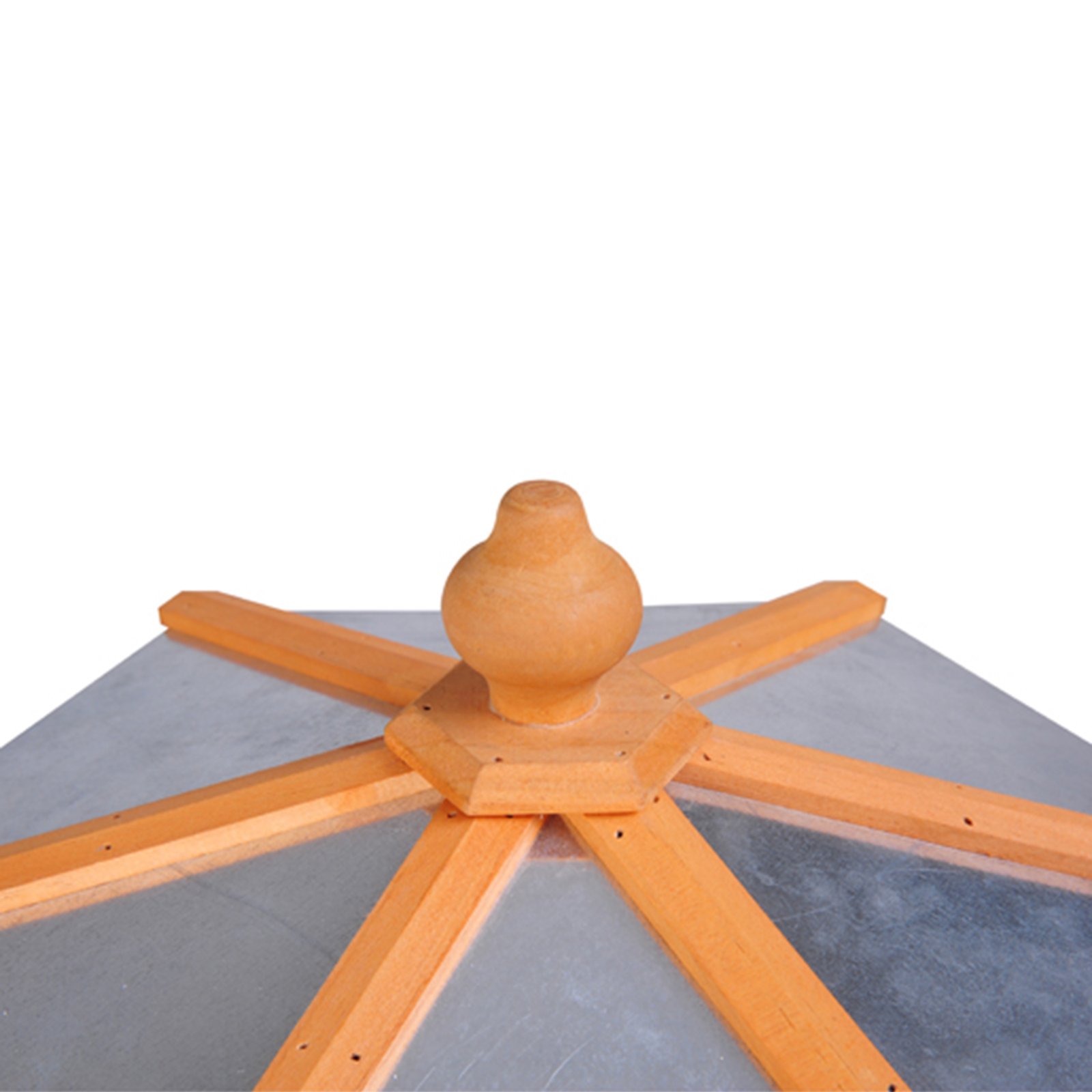 Wooden Bird Table Free Standing Feeder Garden Sheltered Feeding Station Parrot Stand Birdhouse Φ40x113cm