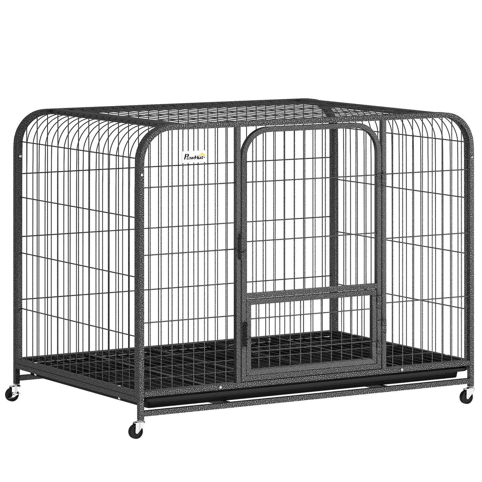 Heavy Duty Dog Crate,116 x 77 x 88 cm, Large Dog Cage for Small to Large Breeds