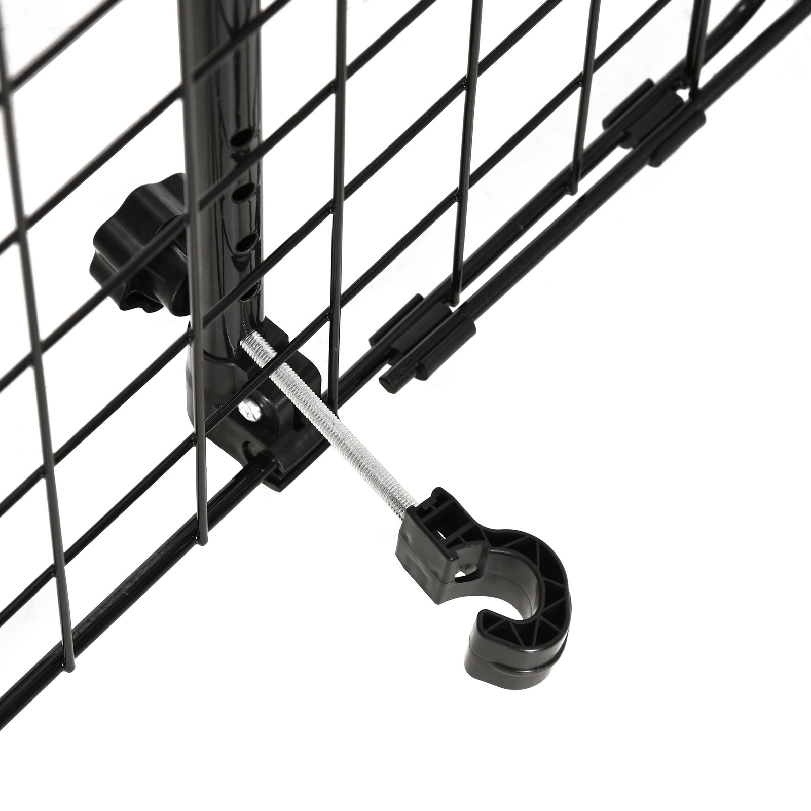Heavy Duty Pet Dog Car Barrier Black - Image 6