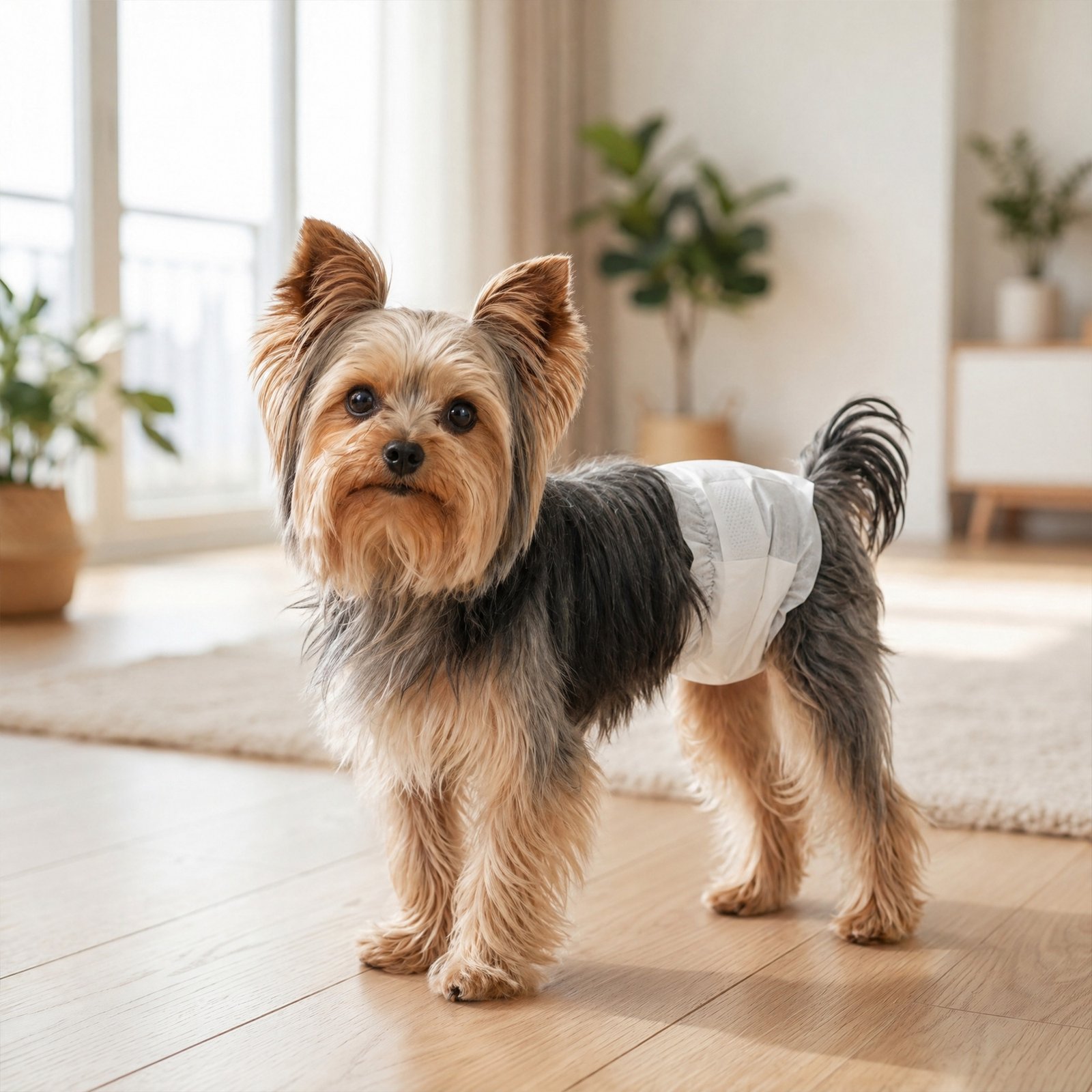 Dog Diapers Super Absorbent Leak-Proof Dog Nappies for Male Dogs Size S 30-48 cm Waist - Image 8