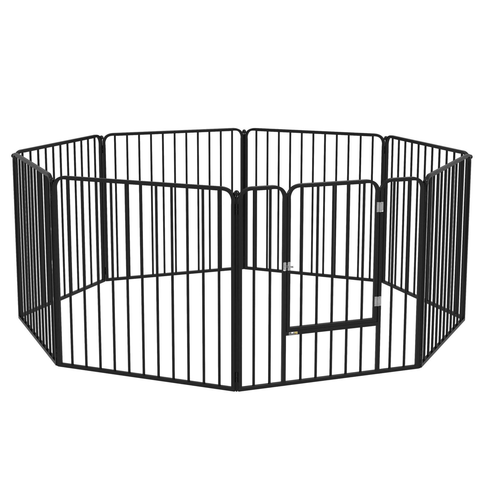 60cm 8 Panels Heavy Duty Dog Pen, Pet Playpen for Indoors, Outdoors, Small Dogs