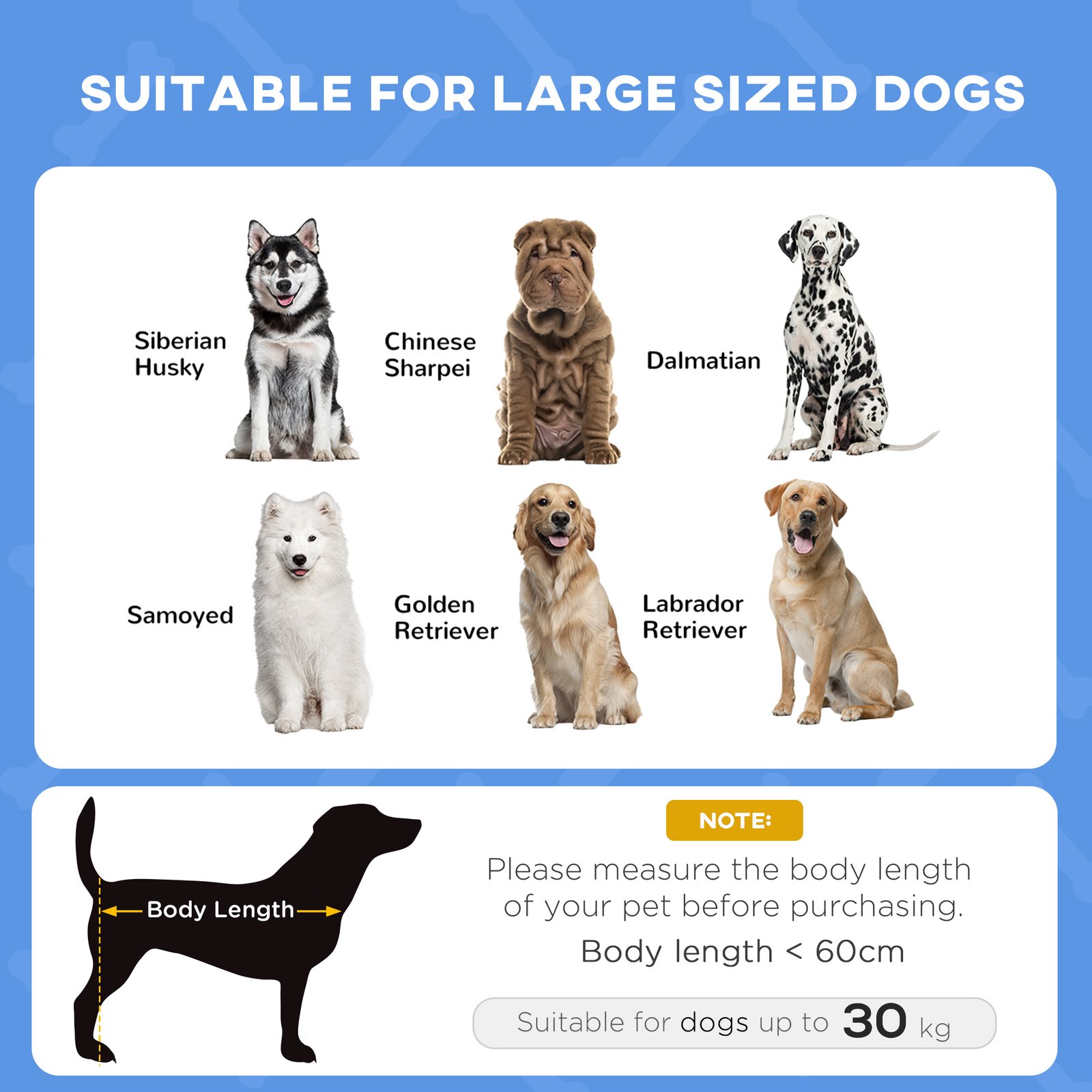 Outdoor Dog Bed with Removable Canopy, Portable Raised Dog Bed for Camping, Garden & Beach, Water-Resistant UV-Protection Mesh Pet Cot Sun Lounger, for Large Pets, 92 x 76 x 90 cm, Dark Blue - Image 4