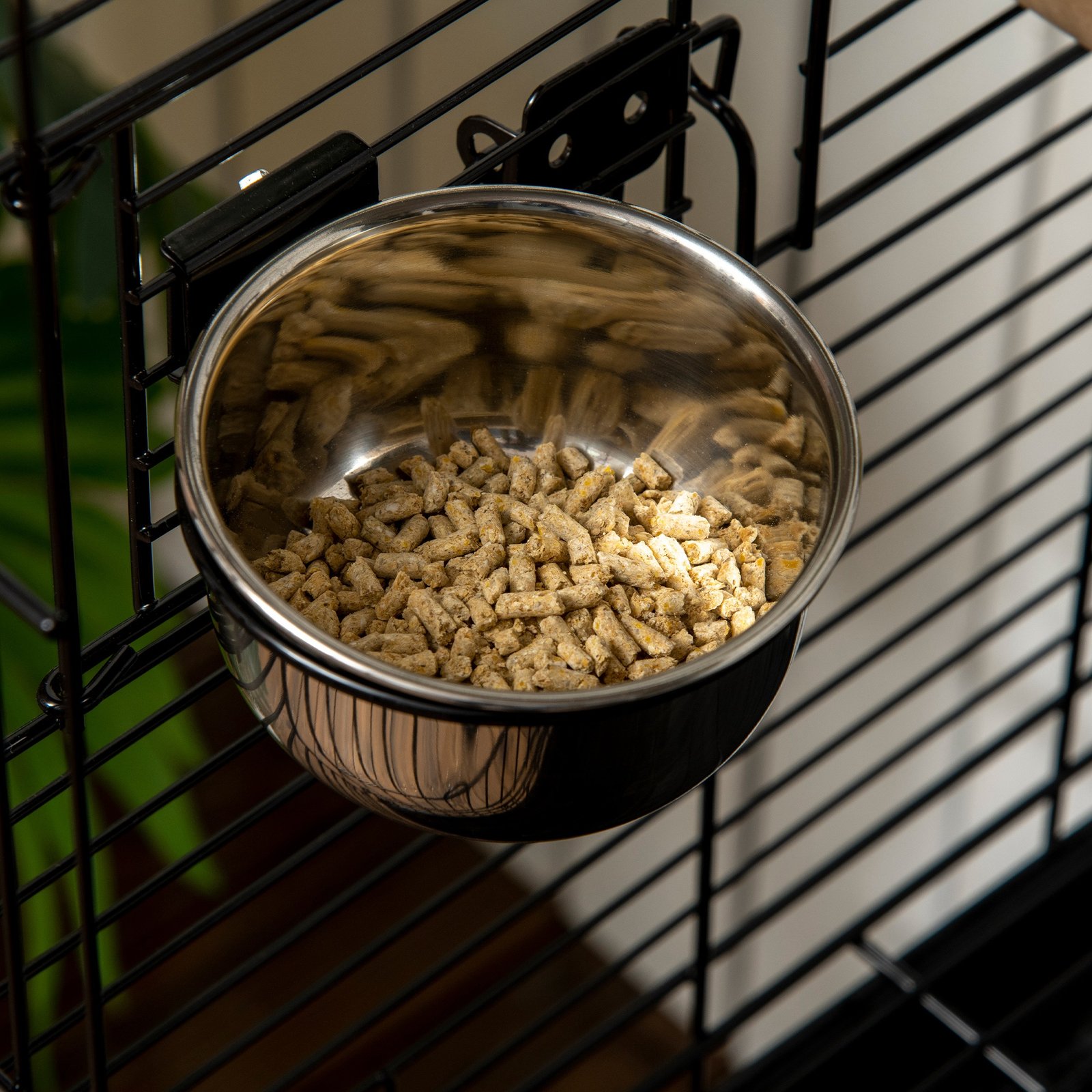1.53(m) Bird Cage, Pet Viary, Feeding Stand, with Wheels, Perch