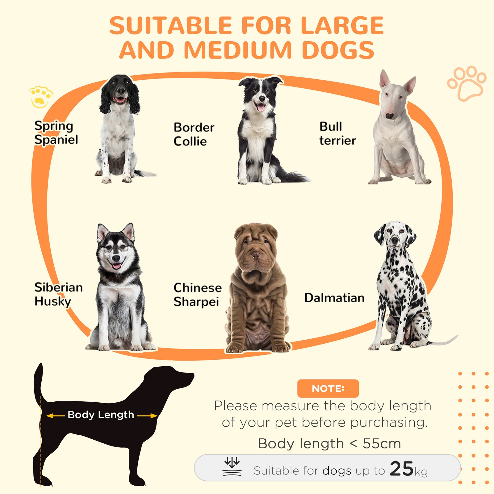 Dog Crate Table for Medium and Large Dogs with Magnetic Door for Indoor Use, 95 x 55 x 75 cm, Grey - Image 4