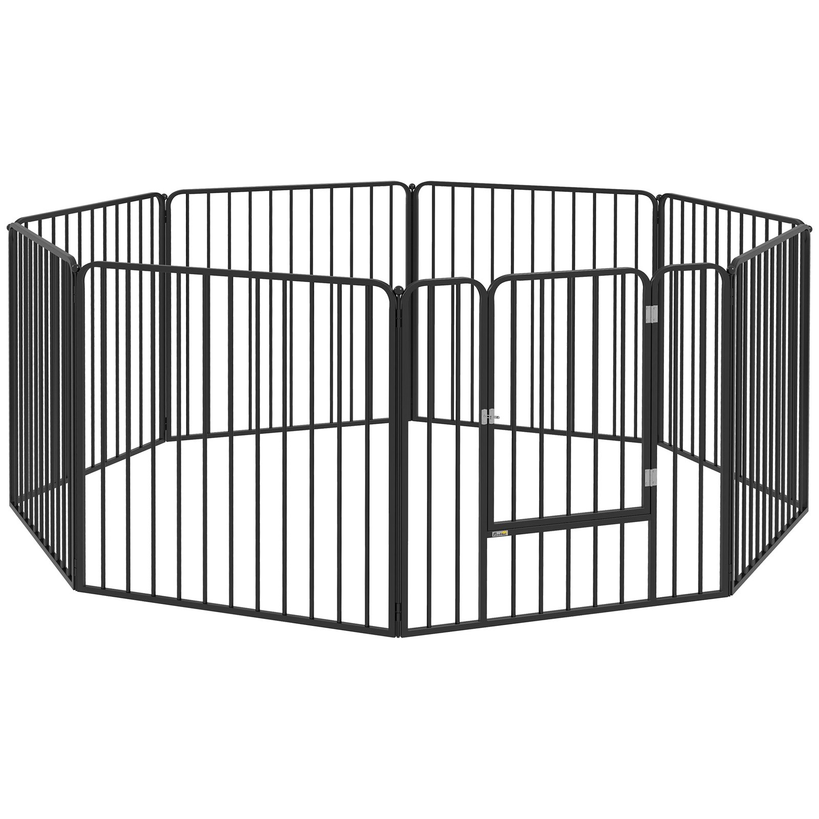 80cm 8 Panels Heavy Duty Dog Pen, Pet Playpen for Indoors, Outdoors, Small, Medium Dogs