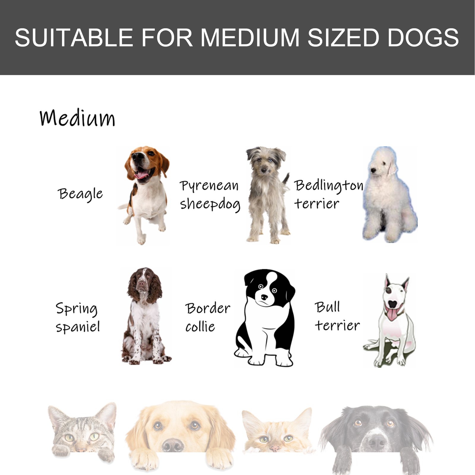 Metal Dog Cage Kennel Locking Door & Wheels Removable Tray Openable Top For Medium Pets 94 x 58 x 69.5 cm - Image 8
