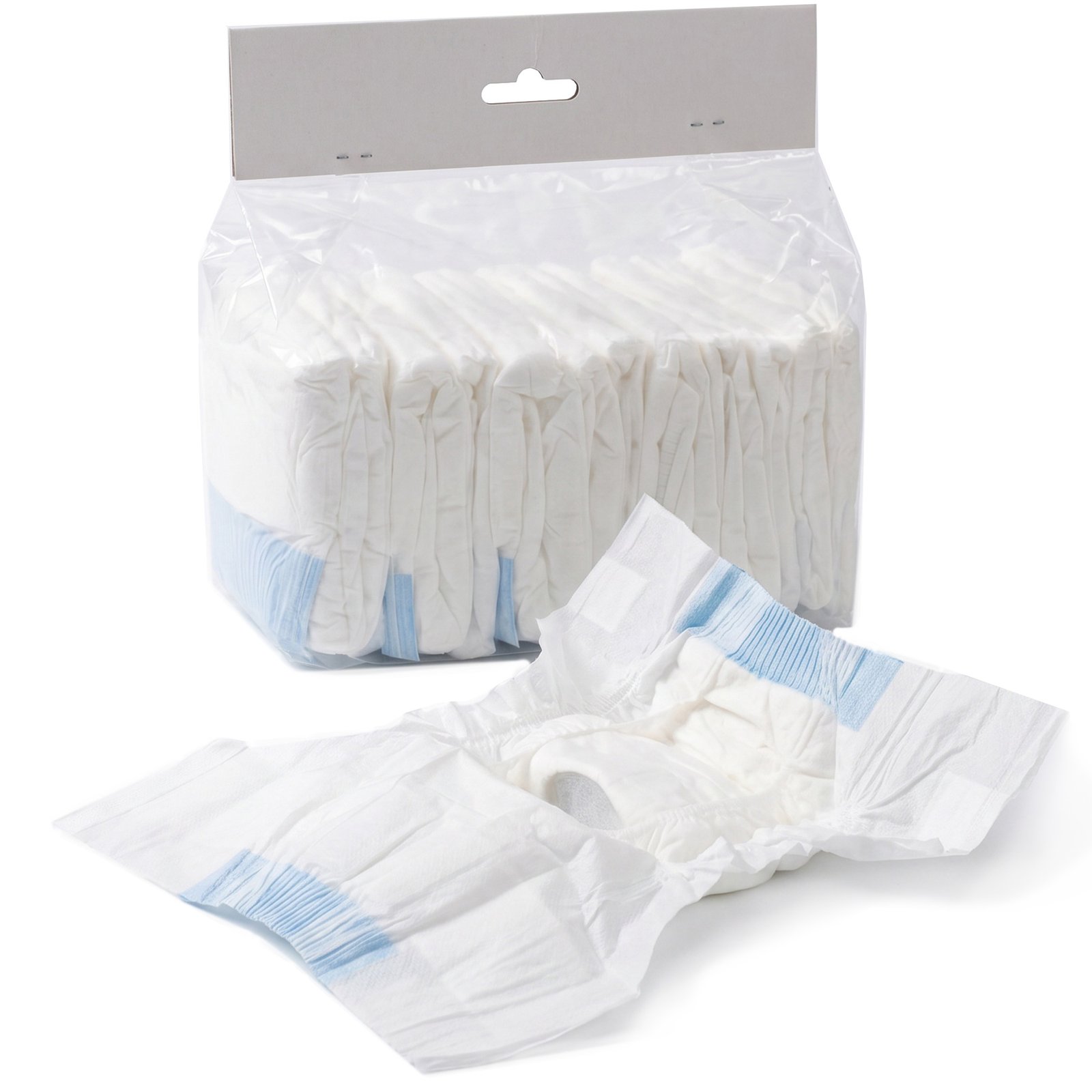 Disposable Dog Diapers Female for S Dogs Incontinence or Excitable Urination and Training 48 Count