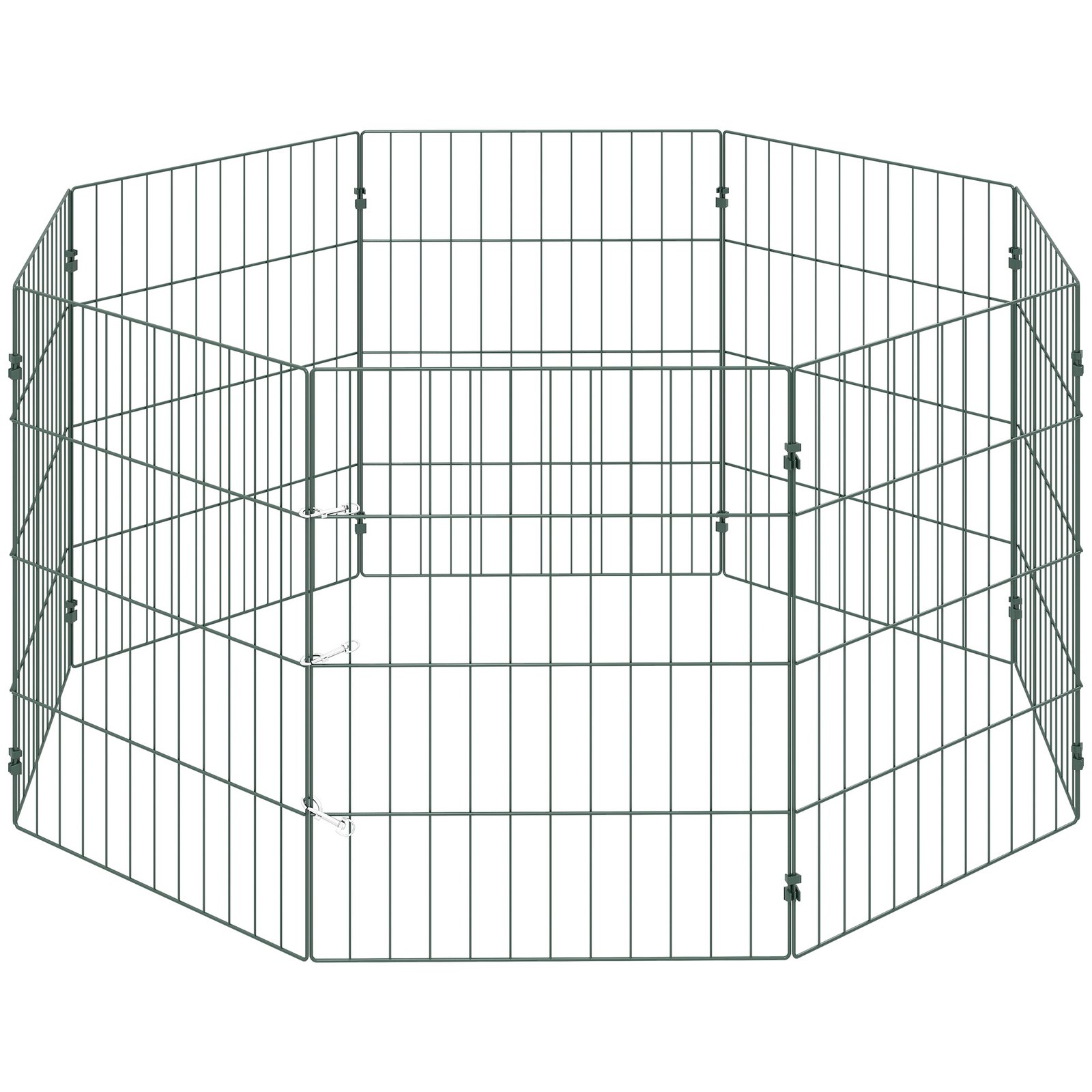 8 Panel Pet Playpen for Small Dogs Indoor Outdoor 60 cm Height
